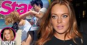 Lindsay Lohan pobita na plaży przez swojego narzeczonego! [ZDJĘCIA]