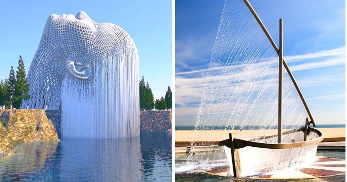 15 nadzwyczajnych fontann nie z tego świata. Najwspanialsze współczesne cuda tryskające wodą!