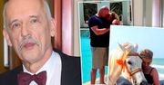 Córka Korwin-Mikkego pręży ciało u boku męża. Korynna poczuła klimat tropików i wskoczyła w mikro bikini: "Brzuszek jak u trenerki personalnej"