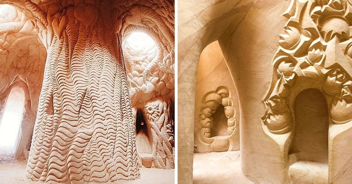 Współczesna podziemna sztuka. Artysta od ponad 30 lat tworzy magiczne symbole na ścianach jaskiń