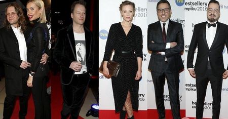 Gwiazdy na imprezie Bestsellery Empiku 2016: Piotr Woźniak-Starak, Agnieszka Woźniak-Starak, Magdalena Boczarska, Andrzej Sołtysik, Piotr Kędzierski