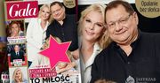 Ryszard Kalisz po raz pierwszy z rodziną na okładce. Pokazał piękną żonę i synów