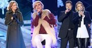 Gwiazdy na koncercie "Świąteczne życzenia z Krakowa": Patrycja Markowska, Katarzyna Cerekwicka, Kasia Stankiewicz, Krzysztof Kiljański...