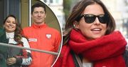 Anna Lewandowska czule całuje Roberta Lewandowskiego i zdradza jaki jest jej ulubiony sport drużynowy. Wszystko to w bardzo stylowej kurteczce!