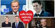 Dzień z Donaldem Tuskiem, kolacja z Robertem Lewandowskim, zdjęcie Agaty Dudy... Wybraliśmy 10 najdroższych aukcji WOŚP 2017