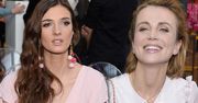 Gwiazdy kochają pudrowy róż. Katarzyna Zielińska i Kamila Szczawińska postawiły na total look i efektowne dodatki!