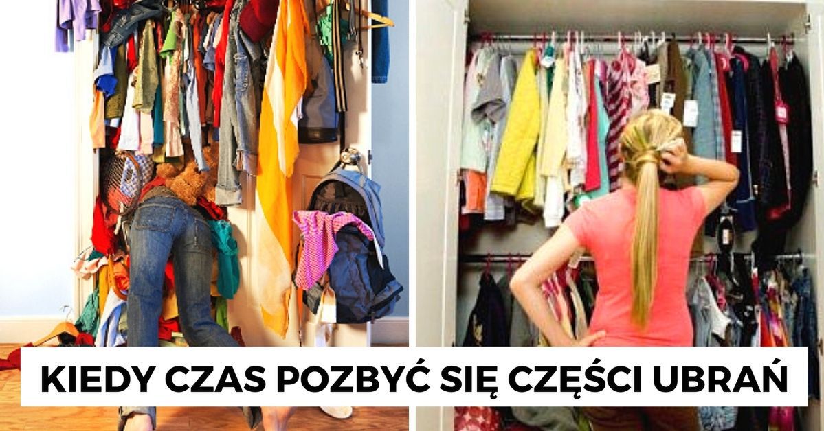 7 sygnałów świadczących o tym, że powinnaś pozbyć się niektórych ubrań