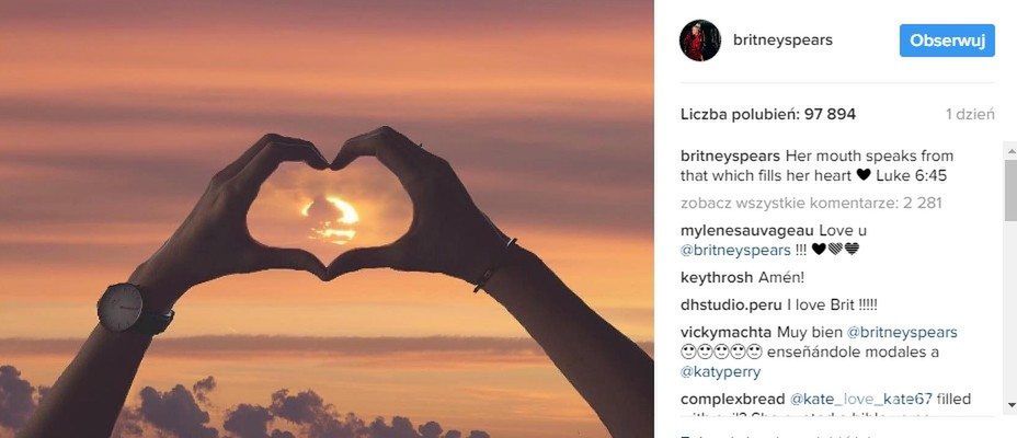 Britney Spears odpowiedziała na komentarz Katy Perry