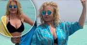 Majka Jeżowska kusi chłopców apetycznym biustem. Po gorących fotach w bikini zasypali ją niemoralnymi propozycjami! Oj, ten widok działa na wyobraźnię
