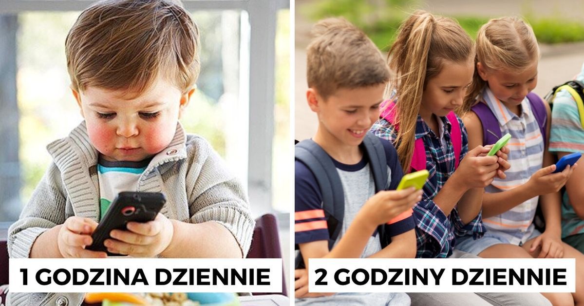 Pediatrzy podają 8 powodów, dla których używanie telefonów przez dzieci powinno być ograniczone do minimum