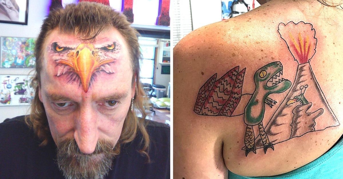 21 osób, które padły ofiarą szalonych tatuażystów. Teraz żyją z brzydkimi wzorami na swoim ciele