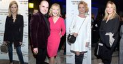 Gwiazdy na premierze spektaklu "Lekcje stepowania": Katarzyna Zielińska, Joanna Moro, Ela Romanowska, Katarzyna Kwiatkowska, Cezary Żak...
