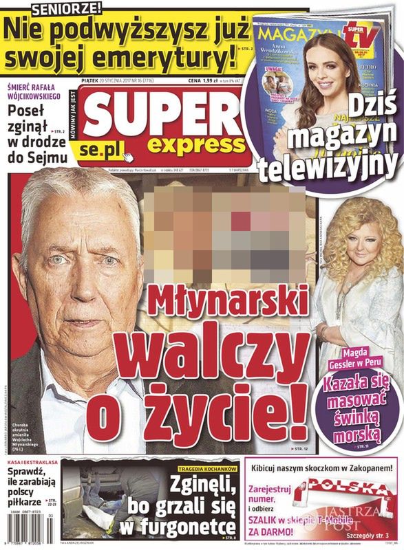 Zdjęcia Wojciecha Młynarskiego w Super Expressie