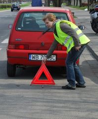 Niebezpieczeństwo! Zobacz jak ustawić trójkąt