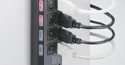 Japoński hub USB z włącznikami portów i nie tylko