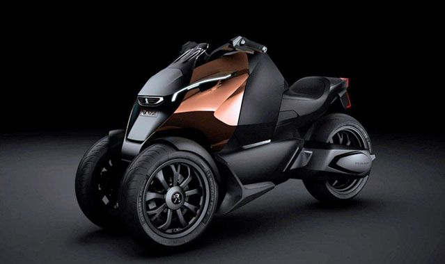 Peugeot Onyx Scooter: uzupełnienie supersamochodu