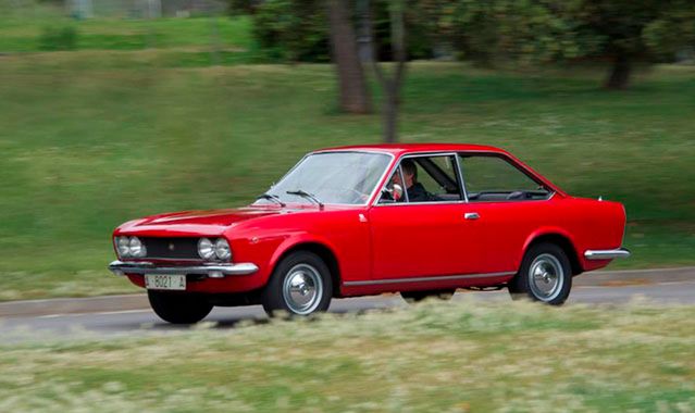 Seat 124 Sport Coupe na trasie historycznego rajdu