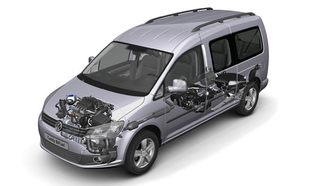 Volkswagen Caddy BiFuel z fabryczną instalacją LPG