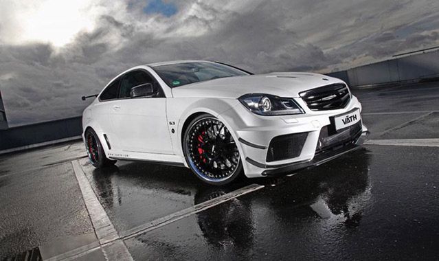 Mercedes C63 AMG Coupe Black Series od Väth ma 756 KM