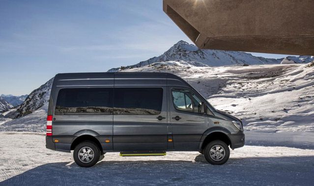 Mercedes Sprinter 4x4: van na każdą nawierzchnię