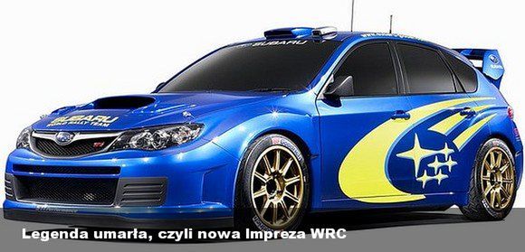 Legenda umarła, czyli nowa Impreza WRC