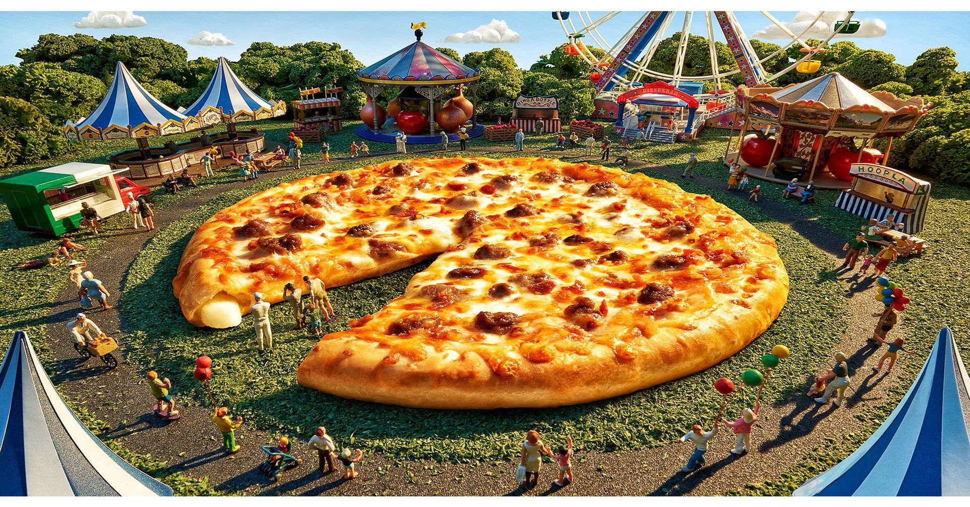 Pizza na festynie- Pyszności