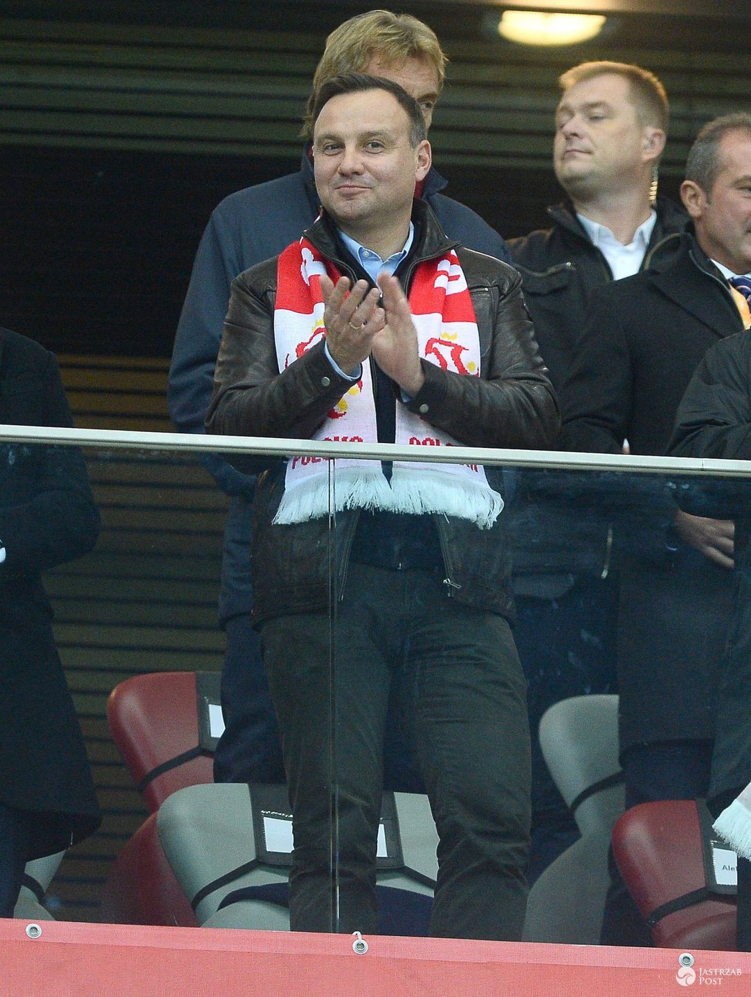 Andrzej Duda przed meczem Polska-Portugalia