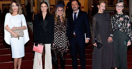 Plejada gwiazd na premierze opery "Król Roger": Kasia Warnke, Edyta Herbuś, Joanna Horodyńska, Monika Olejnik, Joanna Klimas