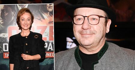 Zbigniew Zamachowski i Gabriela Muskała debiutują na czerwonym dywanie. Czułym gestem udowodnili, że już nie kryją się z uczuciem