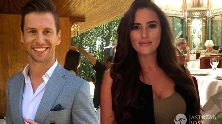 Grzegorz Krychowiak i Celia Jaunat