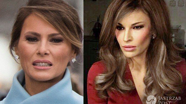 Sobowtór Melanii Trump