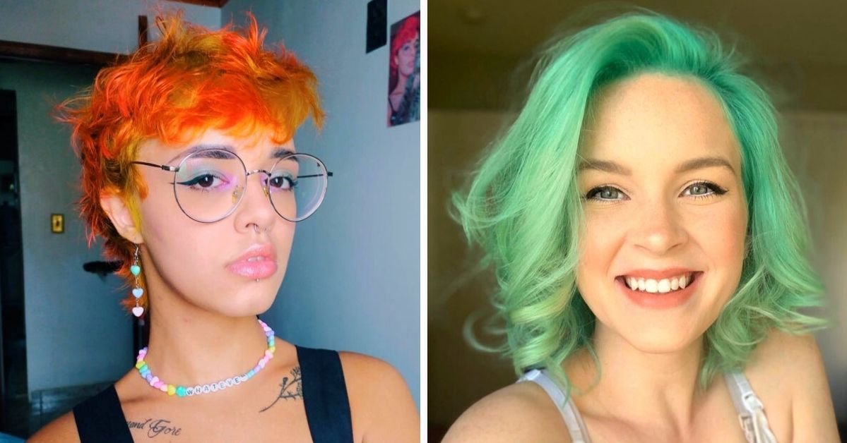 17 People Who Went Crazy With Their Hair Color and Length. They Are Not Afraid of Any Changes