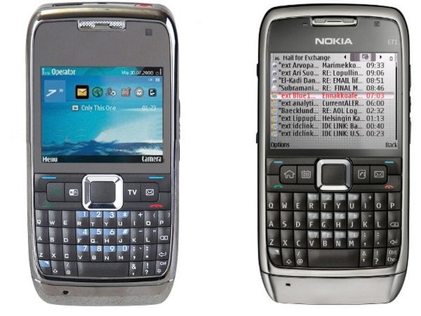 Nokia e71 vs e71x