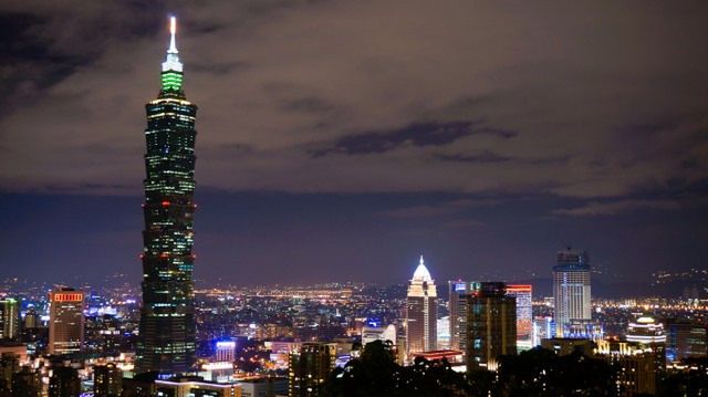 Budynek Taipei 101 w Tajwanie 