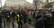 “Ani jednej bomby więcej” – ulicami Warszawy przeszła manifestacja solidarności z Palestyną