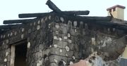 Pożar budynku w miejscowości Drzykozy w Łódzkiem. Mieszkają w nim uchodźcy z Ukrainy