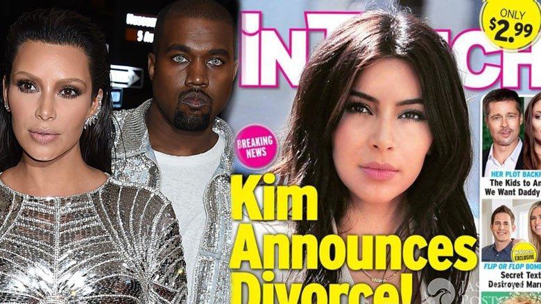 Kim Kardashian i Kanye West - rozwód