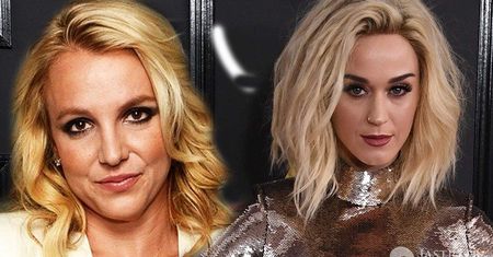 Grammy 2017: Katy Perry zażartowała na czerwonym dywanie z Britney Spears. Fani zniesmaczeni: "Powinnaś przeprosić, to było chamskie..."