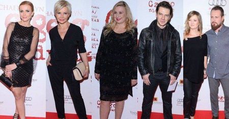Gwiazdy na premierze w Teatrze Kwadrat: Katarzyna Zielińska, Joanna Racewicz, Aldona Jankowska, Marcin Kwaśny, Paweł Małaszyński...