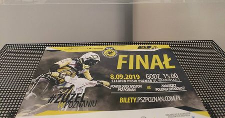 Można już odbierać plakaty promujące finałowy mecz PSŻ Poznań na Golęcinie