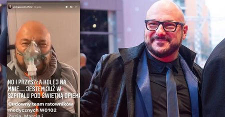 Piotr Gąsowski zakażony koronawirusem. Trafił do szpitala.