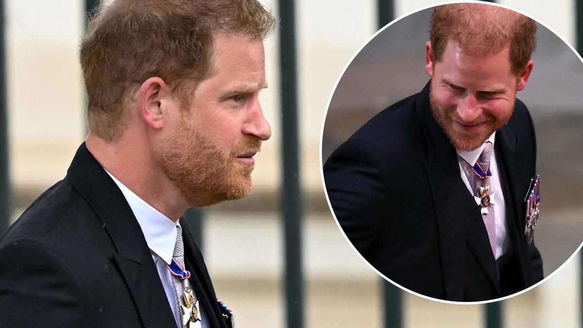 Książę Harry podczas koronacji (fot. GettyImages)