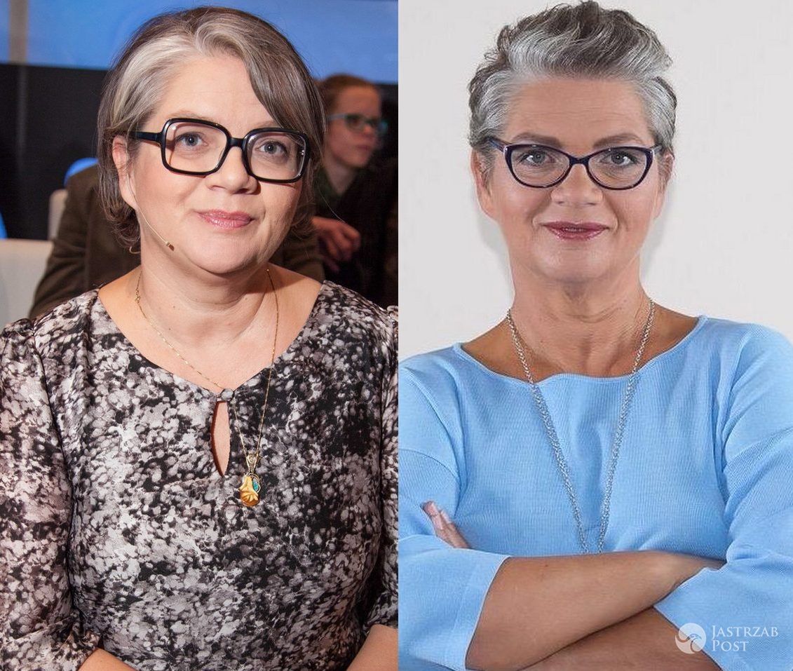 Na zdj. Dorota Zawadzka. Po lewej: w listopadzie 2014 r., po prawej: w listopadzie 2015 r. (fot. ONS, Facebook.com/DorotaZawadzkaPsycholog)