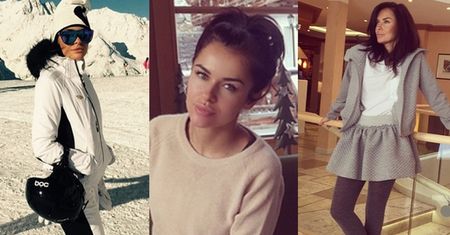 Natalia Siwiec na nartach w Austrii! Na stoku w modnym kombinezonie, a później w kobiecych stylizacjach [zdjęcia]