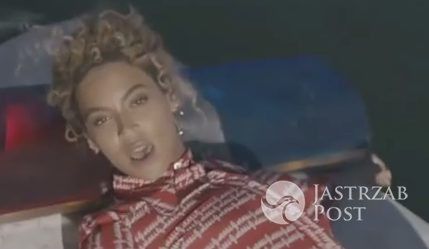 Beyonce w sukience Gucci (fot. Youtube.com/ABC News)