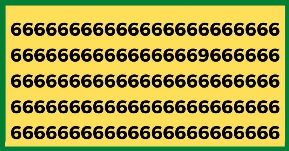 10 Visual Puzzles Requiring Eagle Eyesight! Try to Pass This Test in Seconds