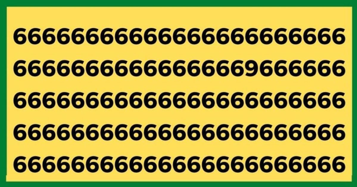 10 Visual Puzzles Requiring Eagle Eyesight! Try to Pass This Test in Seconds