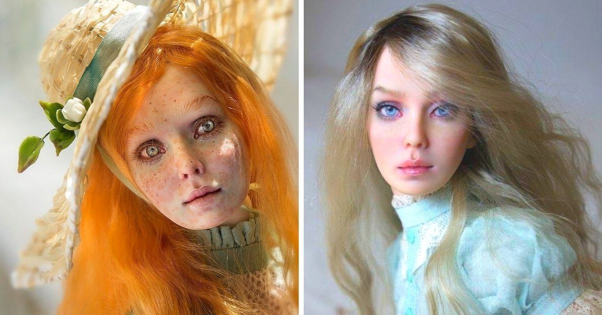23 Hyper-Realistic Dolls That Look Like Living Creatures. Charming Toys for Collectors