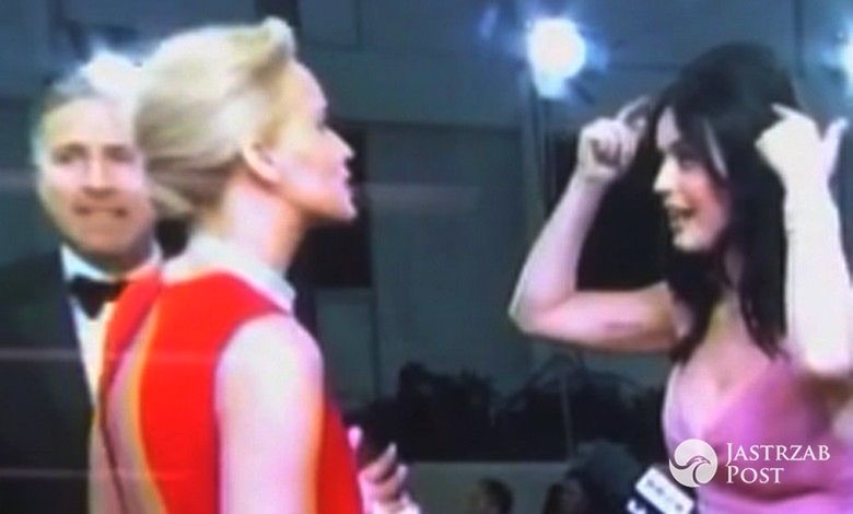Katy Perry i Jennifer Lawrence, Złote Globy 2016