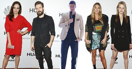 Gwiazdy na premierze nowego modelu telefonu: Robert Lewandowski, Marcelina Zawadzka, Piotr Stramowski, Anna Wendzikowska, Karolina Pisarek i inni [GALERIA]